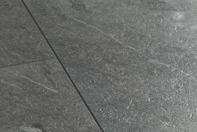 Плитка ПВХ Quick Step LIVYN Ambient Glue Plus Сланец серый AMGP40034